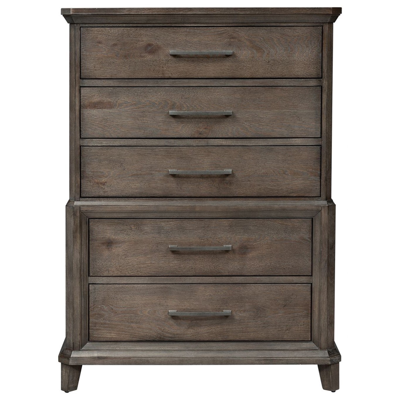 Liberty Furniture Artisan Prairie 823BR41 Transitional 5 Drawer Chest